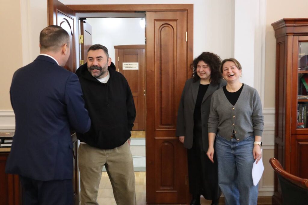 Алексей Богодистов встретился с Дмитрием Левицким