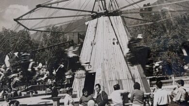карусель в Геленджике в 1964 году